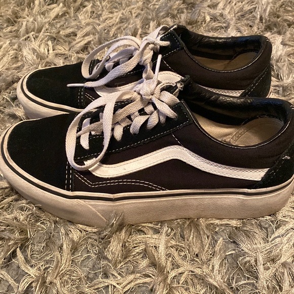 platform vans size 7